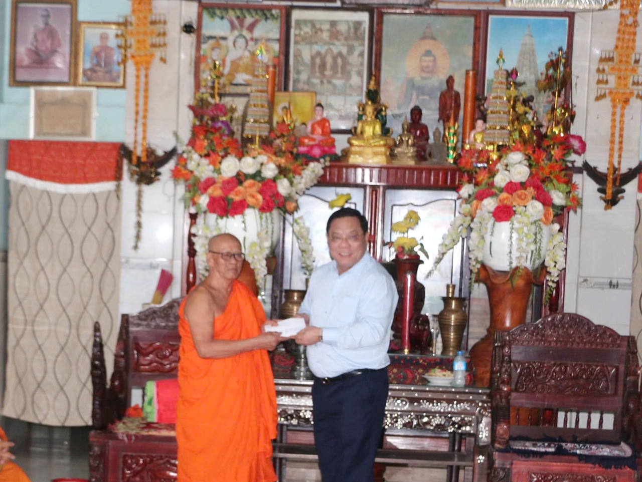 Bộ Dân tộc và Tôn giáo cùng lãnh đạo tỉnh Bạc Liêu chúc Tết Chôl Chnăm Thmây 