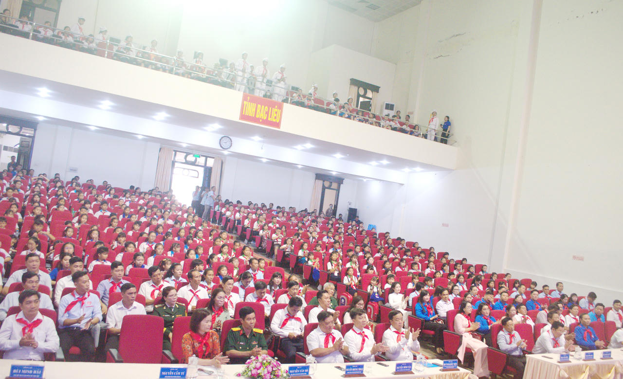 Bạc Liêu: Đội Thiếu niên tiền phong Hồ Chí Minh trưởng thành và lớn mạnh