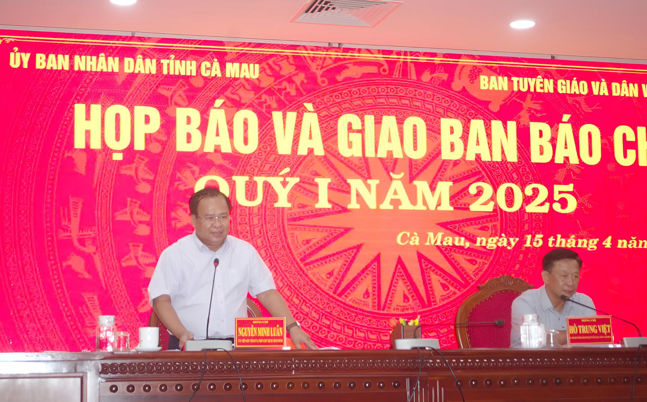 Cà Mau tạo điều kiện cho báo chí thông tin kịp thời, chính xác