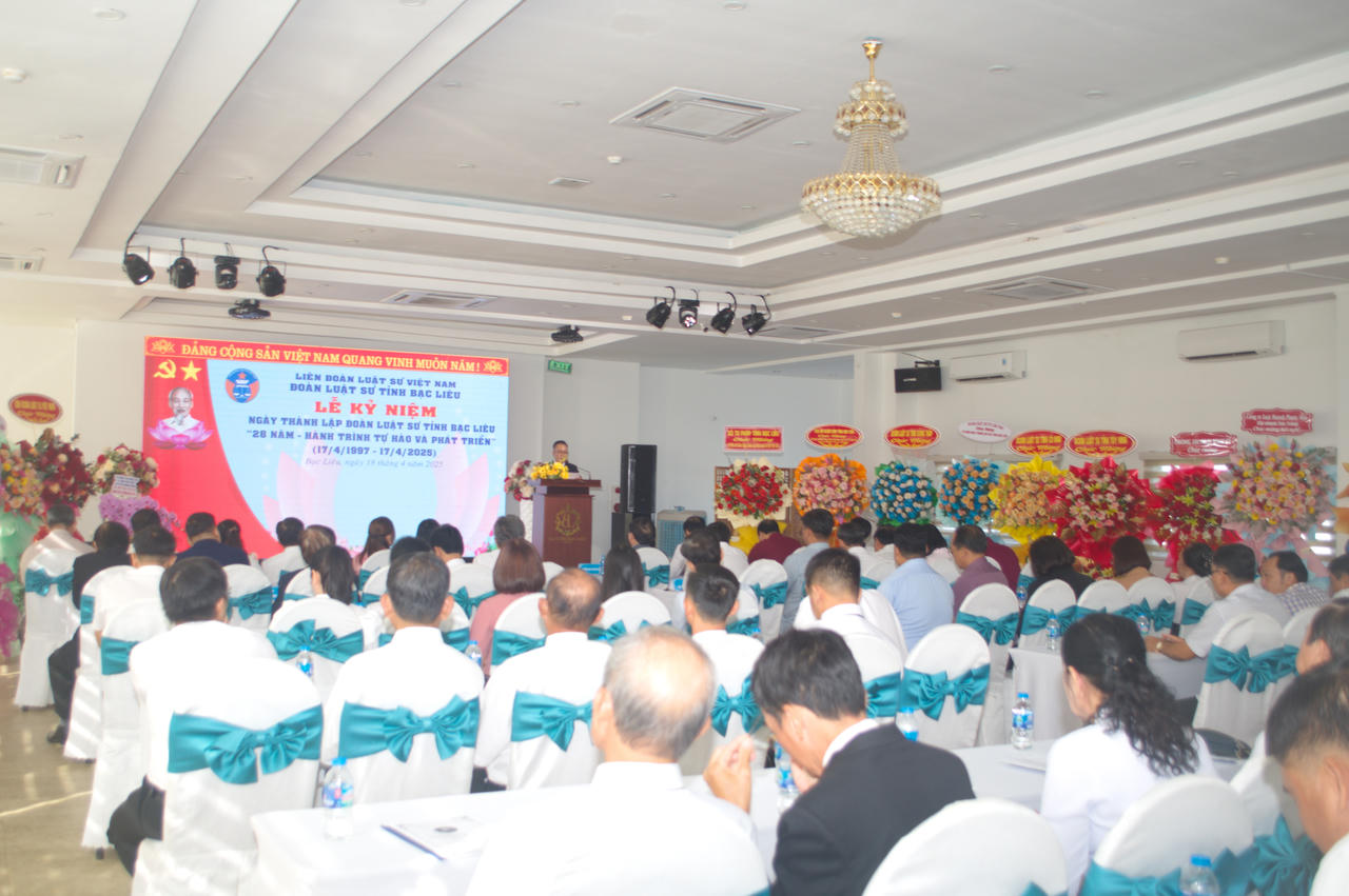 Đoàn Luật sư Bạc Liêu: 28 năm hành trình tự hào và Phát triển