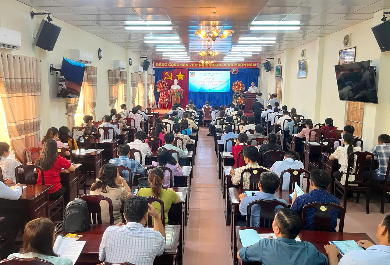 Bạc Liêu: Tập huấn nâng cao năng lực cho công chức Tư pháp khi tổ chức chính quyền địa phương 2 cấp