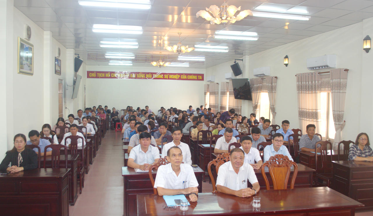 Bạc Liêu: Bế mạc lớp tập huấn nâng cao năng lực công chức Tư pháp khi tổ chức chính quyền địa phương hai cấp 