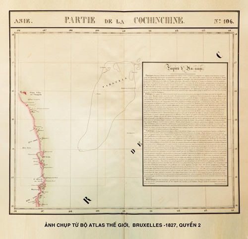Tiếp nhận bản đồ khẳng định Hoàng Sa và Trường Sa là của Việt Nam