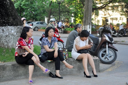 Học sinh tự tin bước vào môn thi tốt nghiệp đầu tiên 