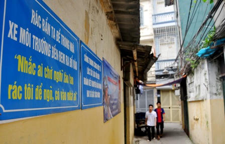 Hà Nội: Độc đáo, phố sạch nhờ thơ 