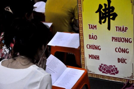 Buổi lễ cầu an ý nghĩa trước giờ sỹ tử bước vào phòng thi