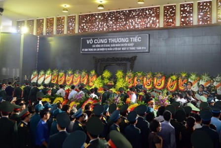Toàn cảnh lễ tang tiễn đưa 18 chiến sĩ về nơi yên nghỉ