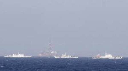 Bão Rammasun tiến vào Biển Đông, số lượng tàu Trung Quốc giảm mạnh