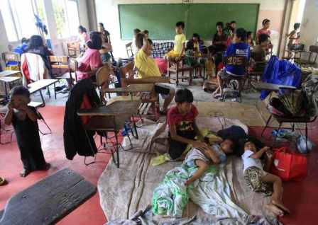 Hình ảnh bão Rammasun tàn phá Philippines