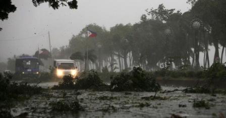 Hình ảnh bão Rammasun tàn phá Philippines