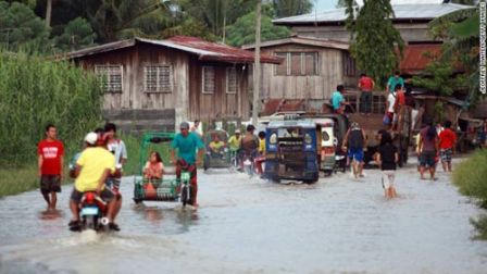 Hình ảnh bão Rammasun tàn phá Philippines
