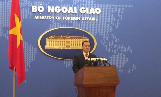 “Mọi hoạt động làm thay đổi hiện trạng tại Trường Sa từ Trung Quốc là trái pháp luật”