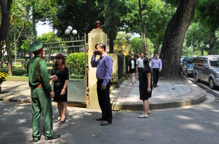 Thành kính dâng hương ngày giỗ đầu Đại tướng Võ Nguyên Giáp