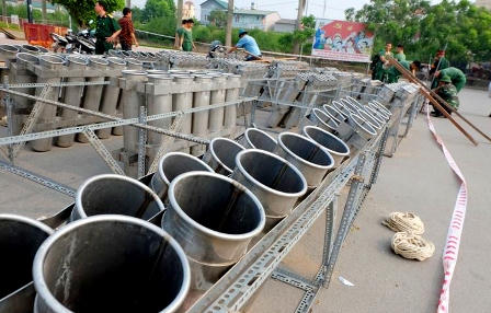 Hà Nội hoàn tất công tác chuẩn bị cho màn bắn pháo hoa trước giờ G