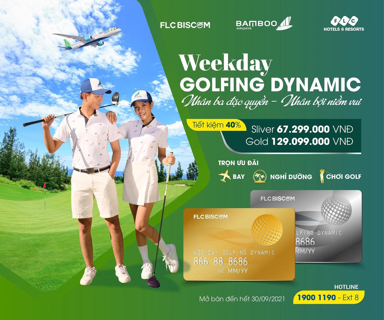 FLC Biscom ra mắt thẻ hội viên Weekday Golfing Dynamic – lợi ích “kép” cho golfer Việt