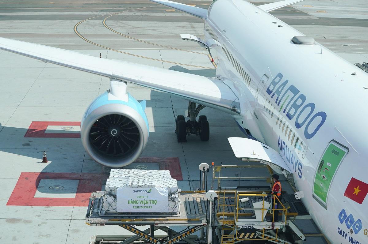 Bamboo Airways đón chuyến bay thẳng không dừng đầu tiên kết nối Việt – Mỹ tại sân bay San Francisco