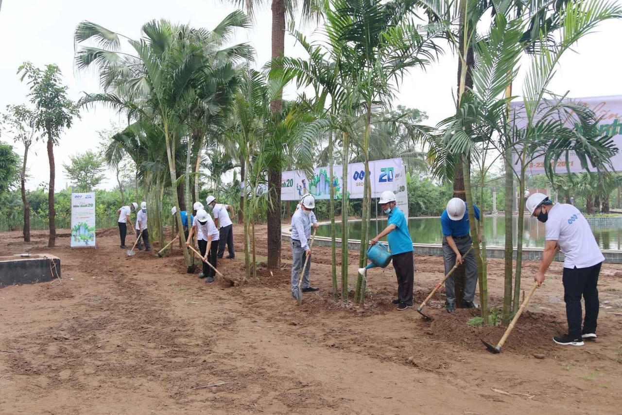 20.000 cây xanh được gieo trồng trong sinh nhật 20 năm của FLC