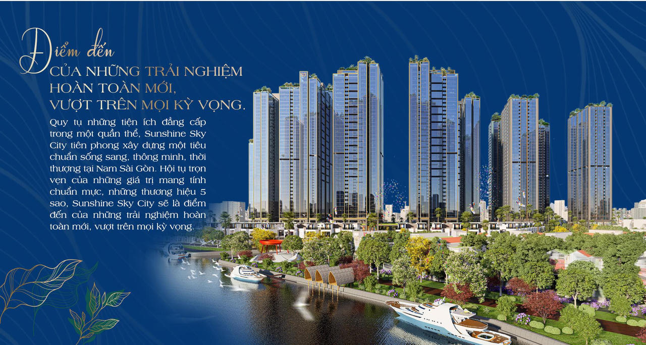 Sunshine Sky City: Tái định nghĩa chuẩn sống tầm cao mới giữa phố thị sầm uất