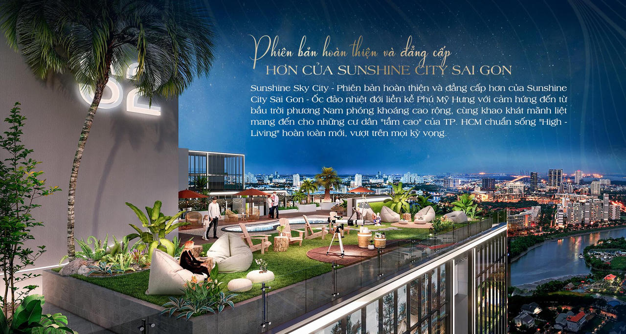 Sunshine Sky City: Tái định nghĩa chuẩn sống tầm cao mới giữa phố thị sầm uất