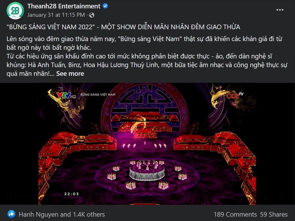 “Bừng sáng Việt Nam 2022” – Chủ đề “hot” trên mạng xã hội dịp Tết Nguyên đán