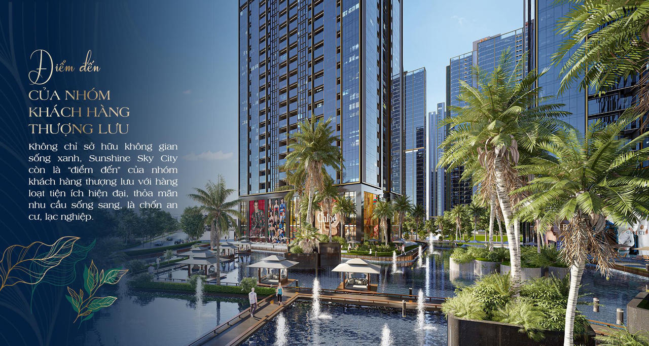 Sunshine Sky City: Tái định nghĩa chuẩn sống tầm cao mới giữa phố thị sầm uất