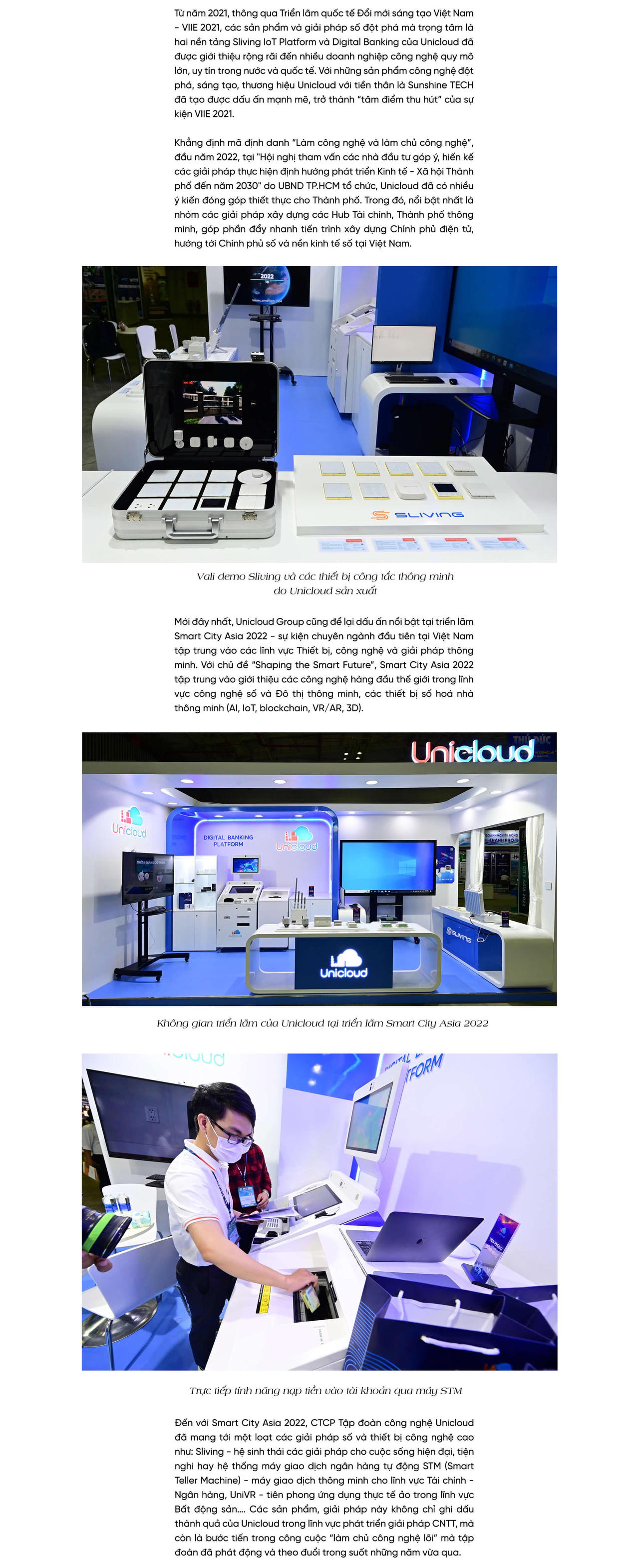 Tập đoàn Công nghệ Unicloud làm chủ công nghệ lõi với sản phẩm chủ lực STM và hệ sinh thái sản phẩm – dịch vụ số