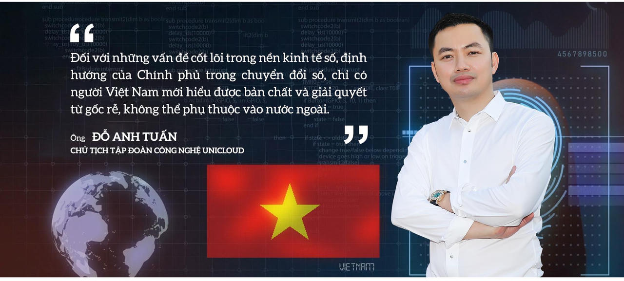 Chủ tịch Tập đoàn công nghệ Unicloud Đỗ Anh Tuấn: Làm chủ công nghệ lõi - Hiện thực hóa khát vọng xây dựng thung lũng silicon và thành phố thông minh vươn tầm thế giới