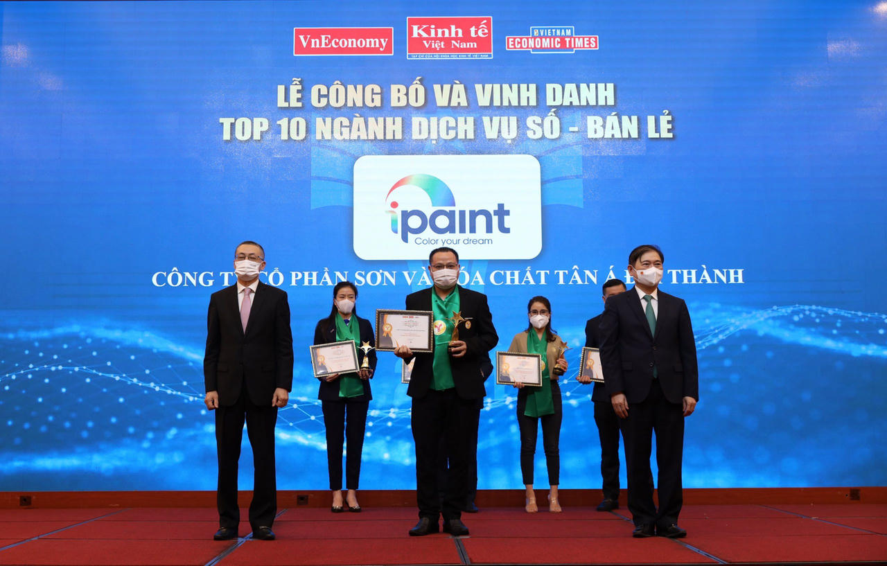 Sơn IPAINT được vinh danh Top 10 Ngành Bán lẻ – Chất lượng tạo giá trị