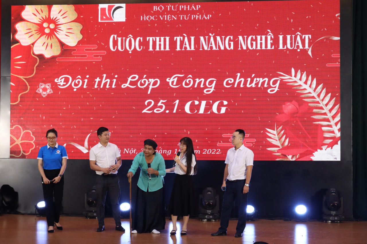 Học viện Tư pháp: Chung kết Cuộc thi Tài năng Nghề luật năm 2022