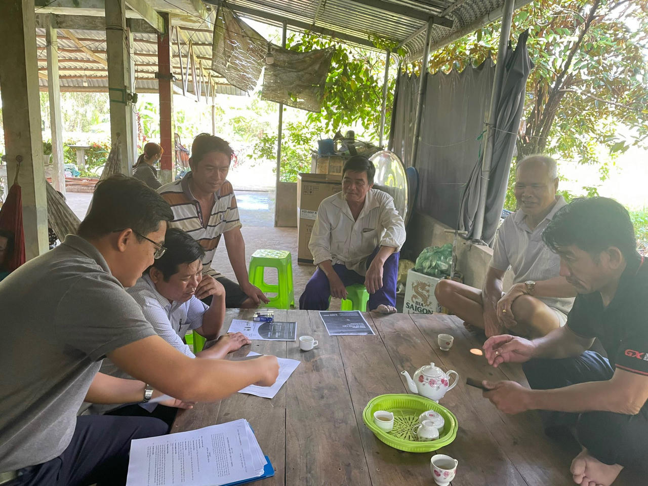 Lần đầu tiên ra mắt sản phẩm bảo hiểm dành cho người dân trồng lúa