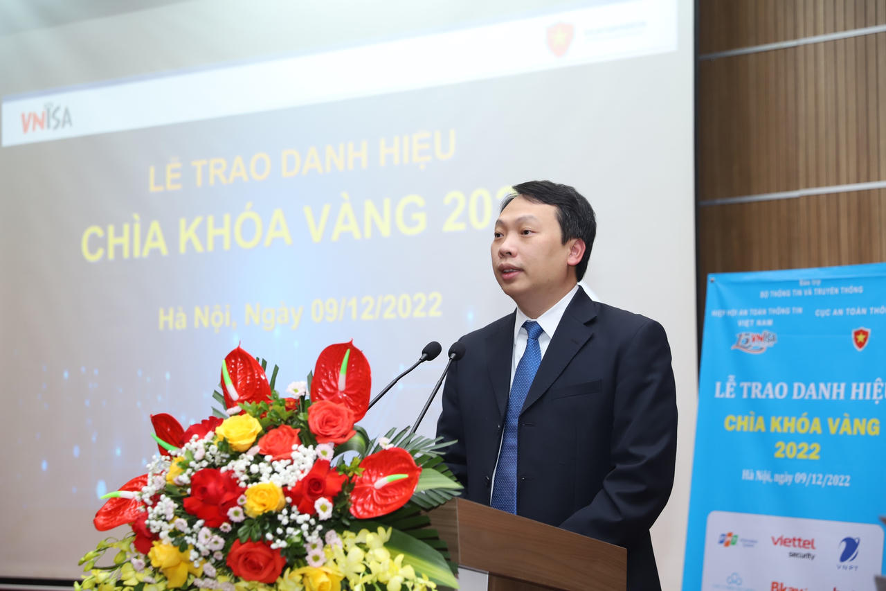 Trao tặng danh hiệu “Chìa khóa vàng” 2022 cho 26 sản phẩm, dịch vụ an toàn thông tin