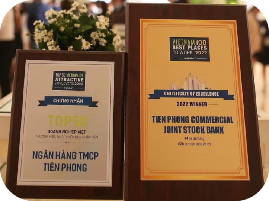 Năm thứ 3 liên tiếp, TPBank được công nhận là nơi làm việc tốt nhất Việt Nam