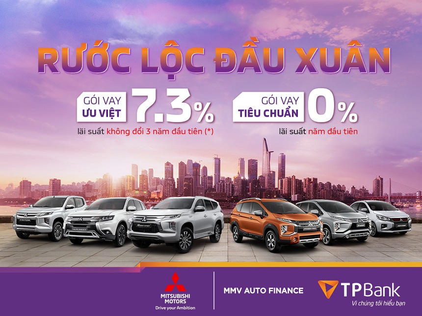 Cùng TPBank trải nghiệm lái thử xe Mitsubishi 