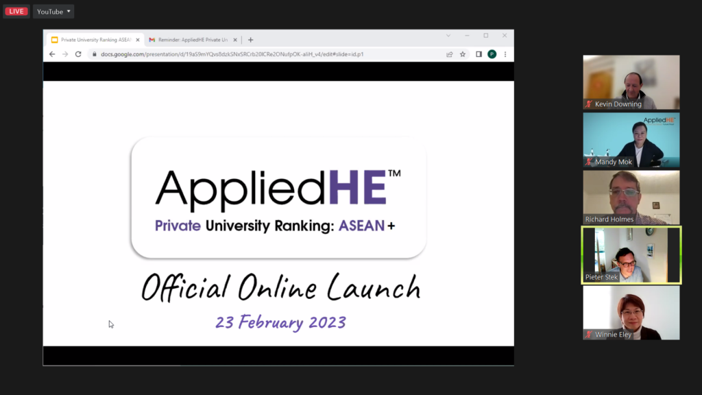 Trường Đại học Thành Đô đứng thứ 19 trong bảng xếp hạng Đại học tư thục ASEAN+ 2023