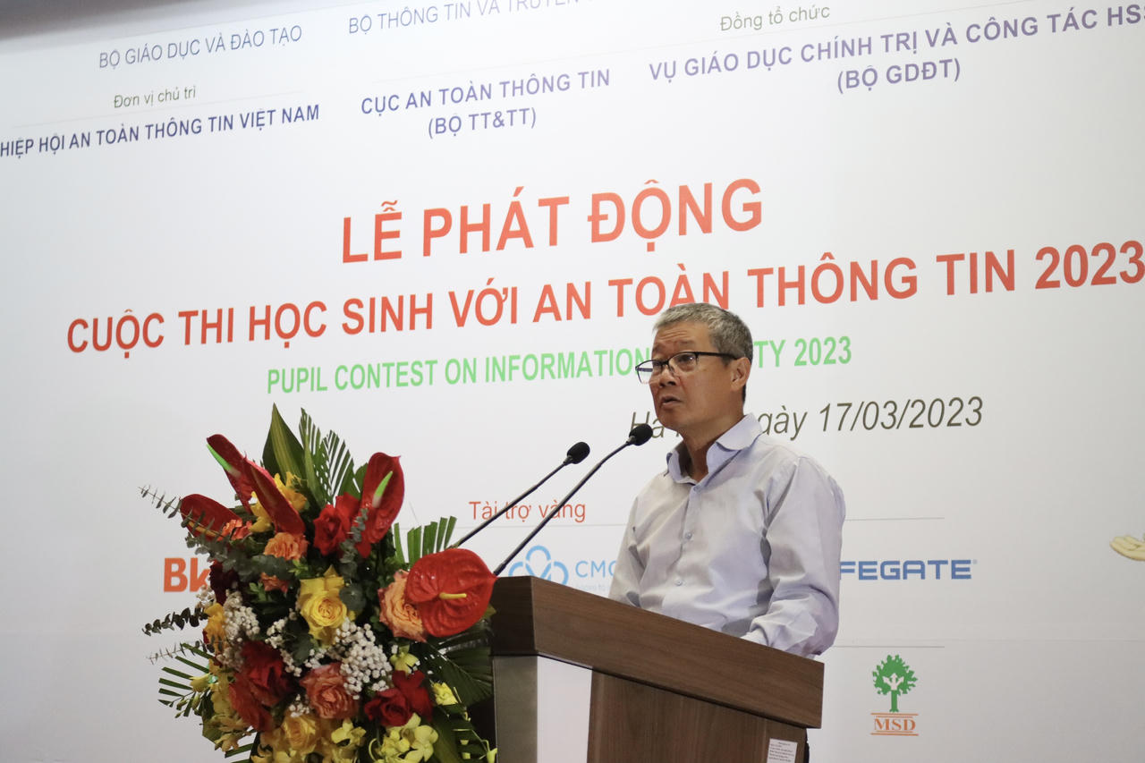 Phát động Cuộc thi “Học sinh với an toàn thông tin 2023”