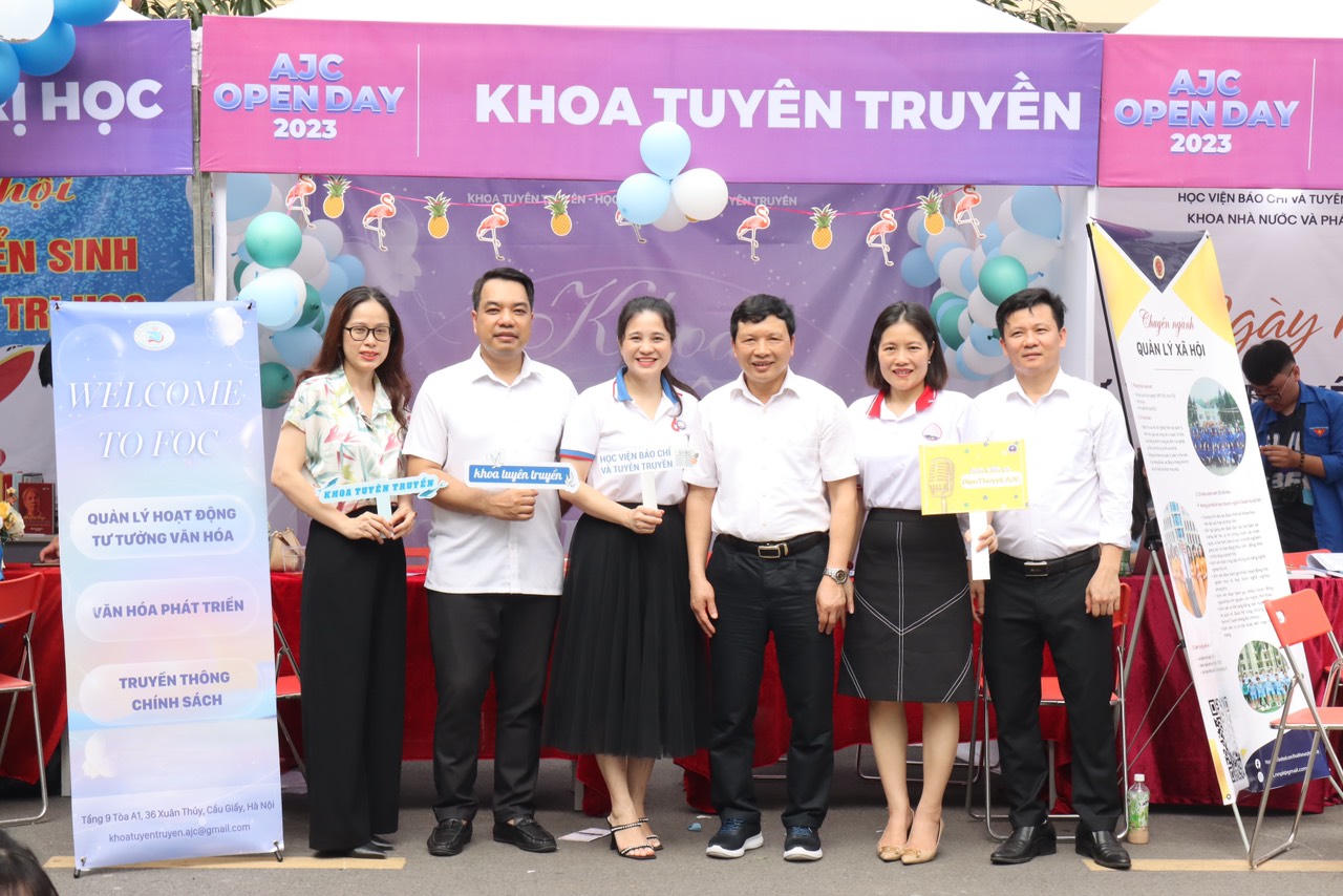 Sôi nổi Ngày hội Tư vấn tuyển sinh, hướng nghiệp “AJC OPEN DAY 2023”