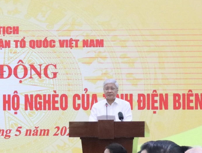 Hơn 280 tỷ đồng ủng hộ xây dựng nhà đại đoàn kết cho người nghèo tỉnh Điện Biên