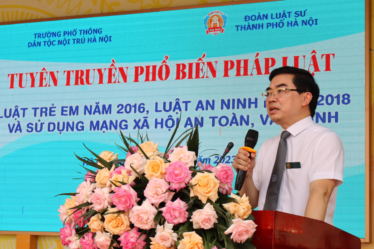 Đa dạng hình thức tuyên truyền, phổ biến pháp luật trong trường học