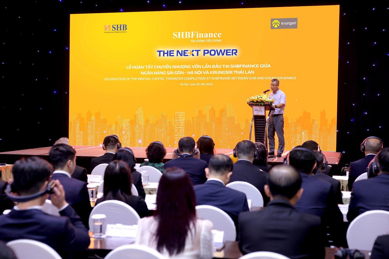 SHBFinance chính thức trở thành thành viên của Tập đoàn Krungsri Thái Lan