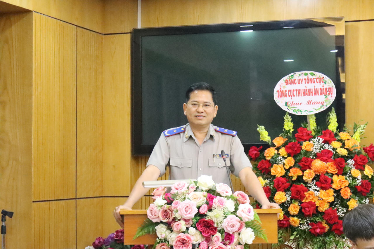 Đại hội Công đoàn cơ sở Tổng cục Thi hành án dân sự