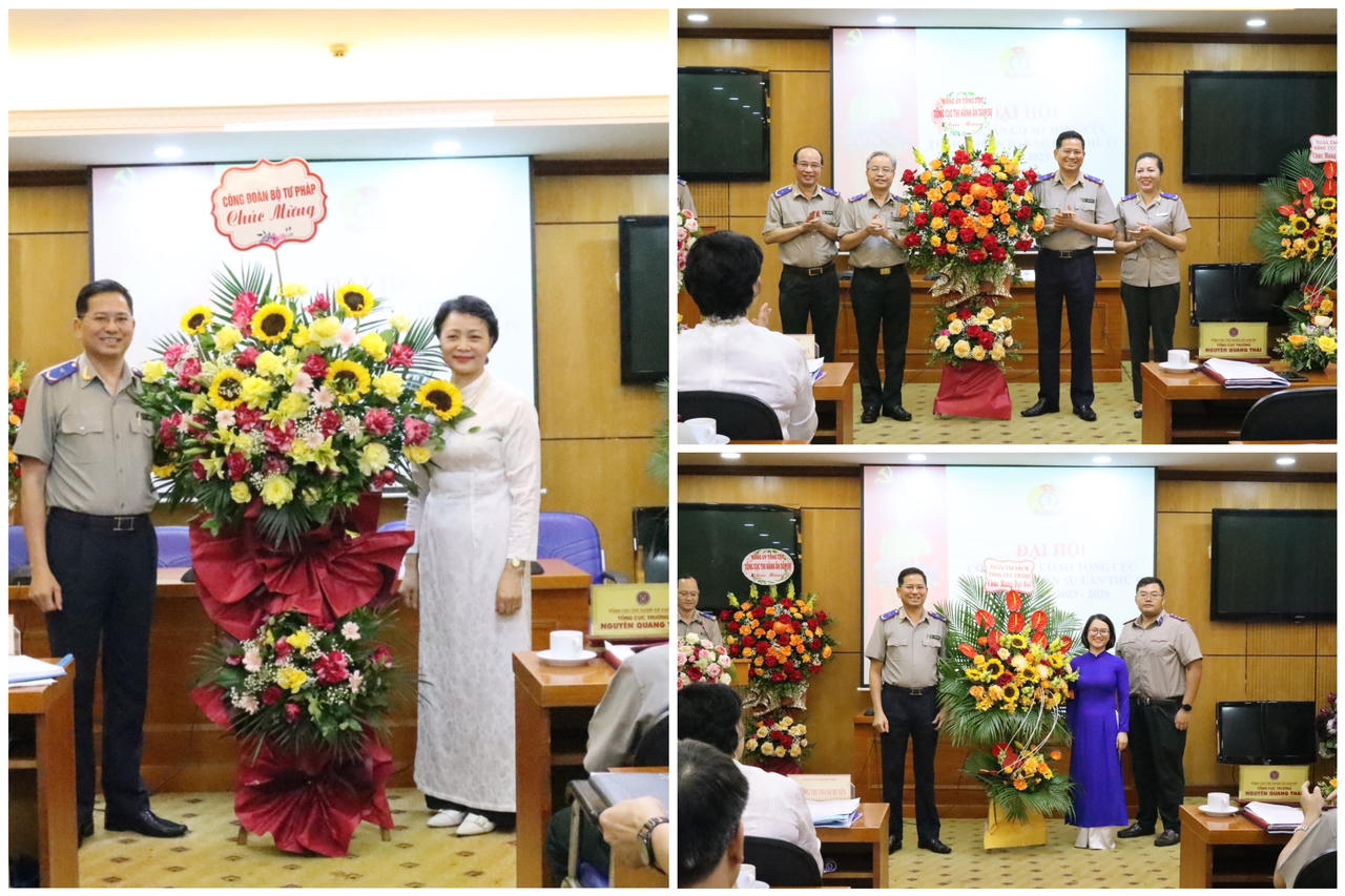 Đại hội Công đoàn cơ sở Tổng cục Thi hành án dân sự