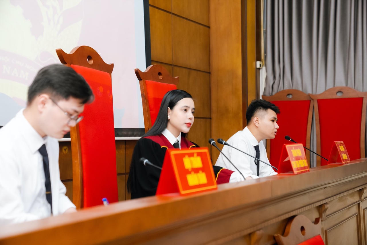 Học viện Tư pháp tổ chức phiên tòa giả định vụ án hình sự 