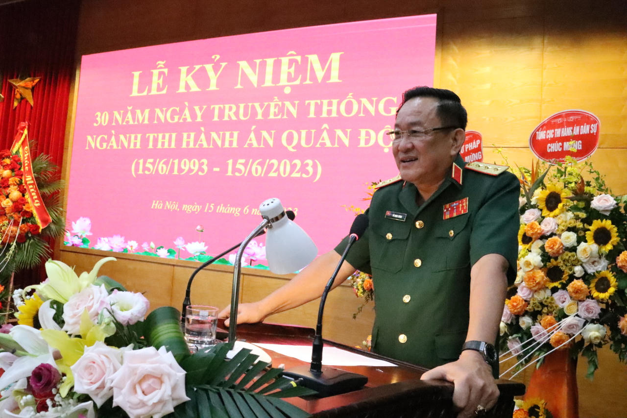 Tiếp tục phát huy vai trò của ngành Thi hành án Quân đội