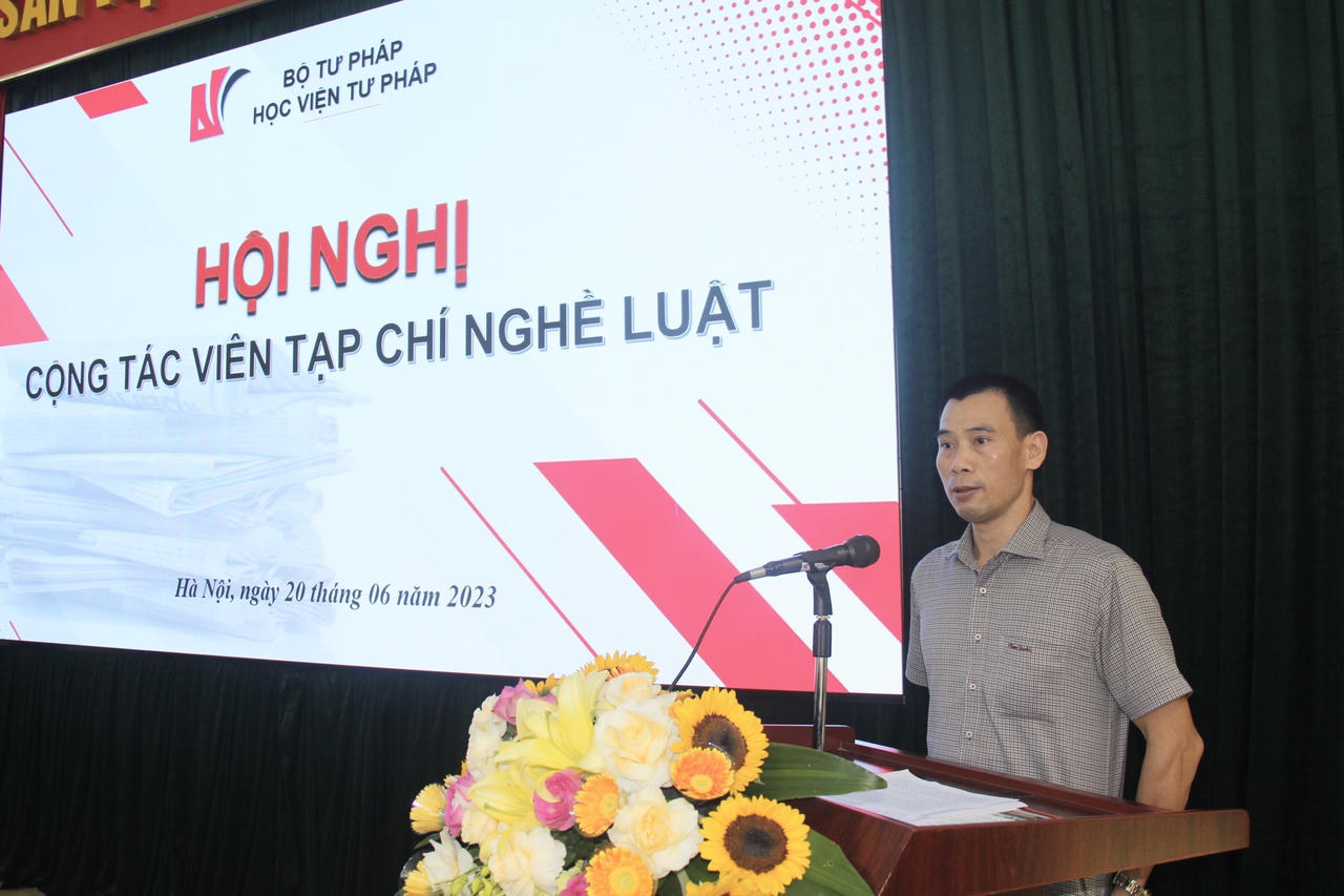 Hội nghị Cộng tác viên Tạp chí Nghề luật