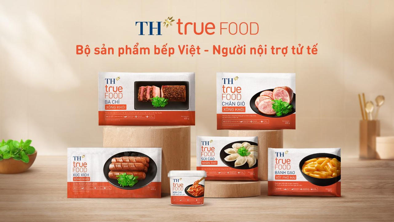 Bộ sản phẩm TH true FOOD - Người nội trợ tử tế đồng hành cùng hàng triệu căn bếp Việt