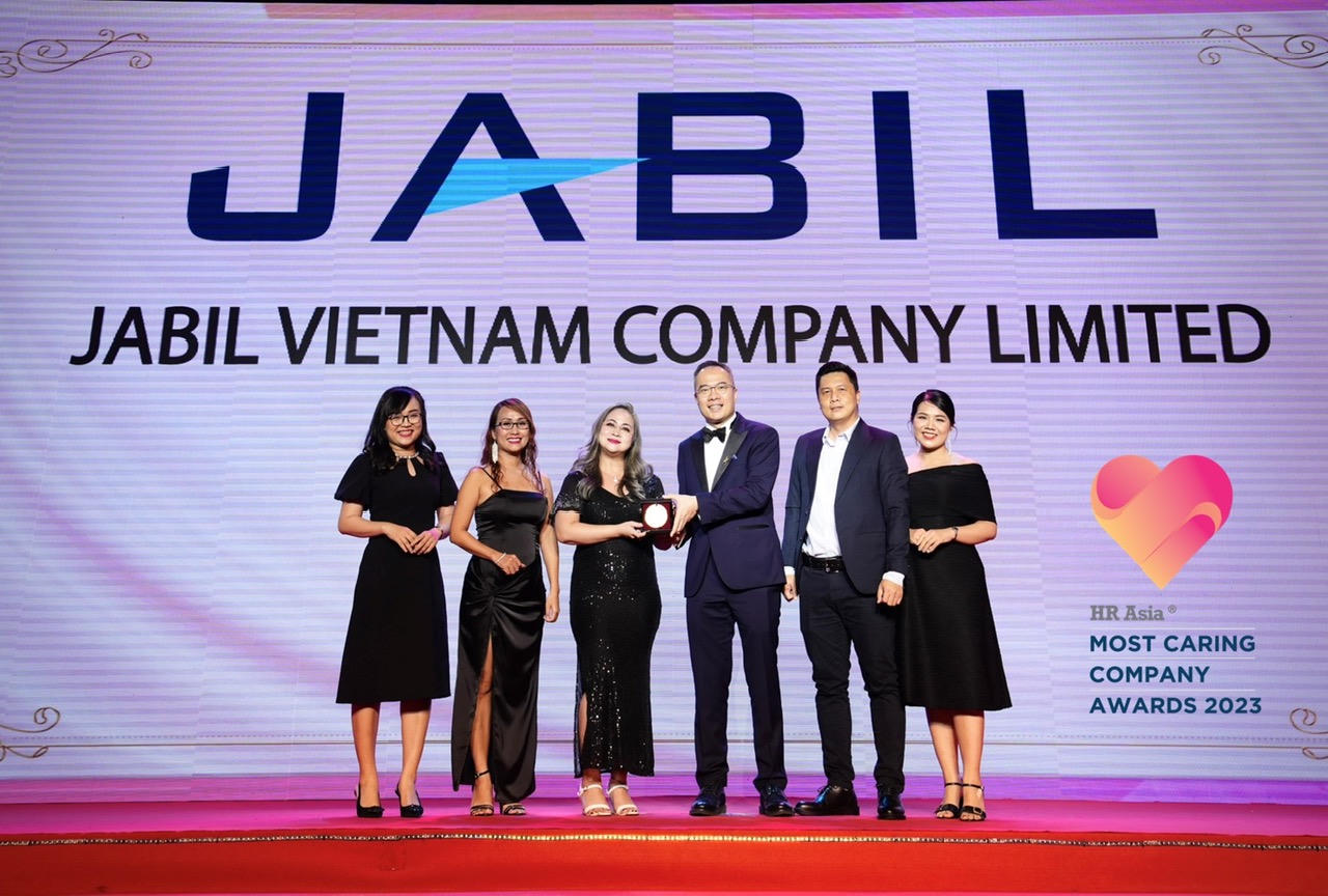 Jabil Việt Nam nhận giải thưởng Nơi làm việc tốt nhất châu Á 2023