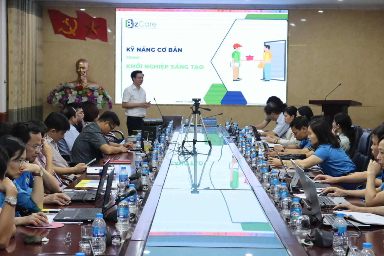 Hội nghị Hình thành mạng lưới tư vấn khởi nghiệp, đổi mới sáng tạo các cấp công đoàn. 