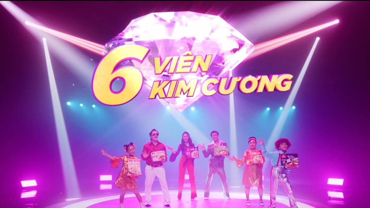 Chương trình khuyến mại “VIFON 60 năm trúng kim cương thật rồi"