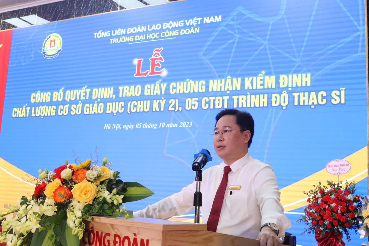 Trường Đại học Công đoàn Khai giảng năm học 2023 – 2024