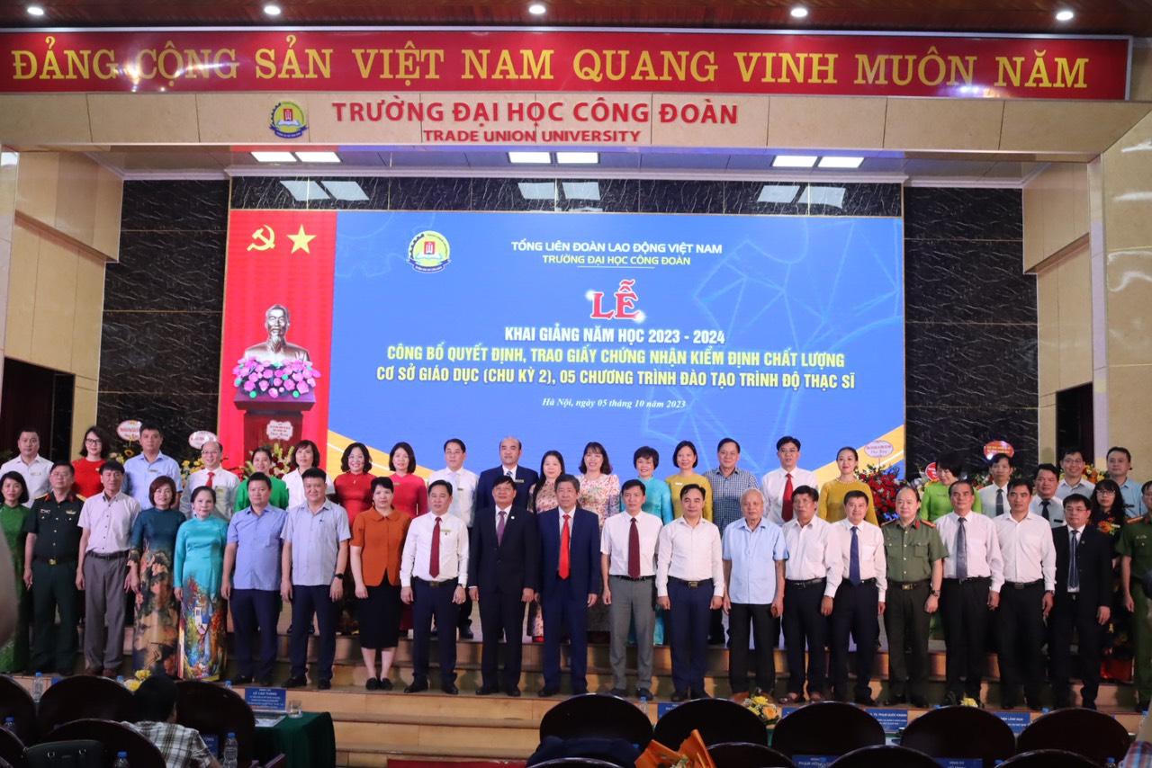 Trường Đại học Công đoàn Khai giảng năm học 2023 – 2024